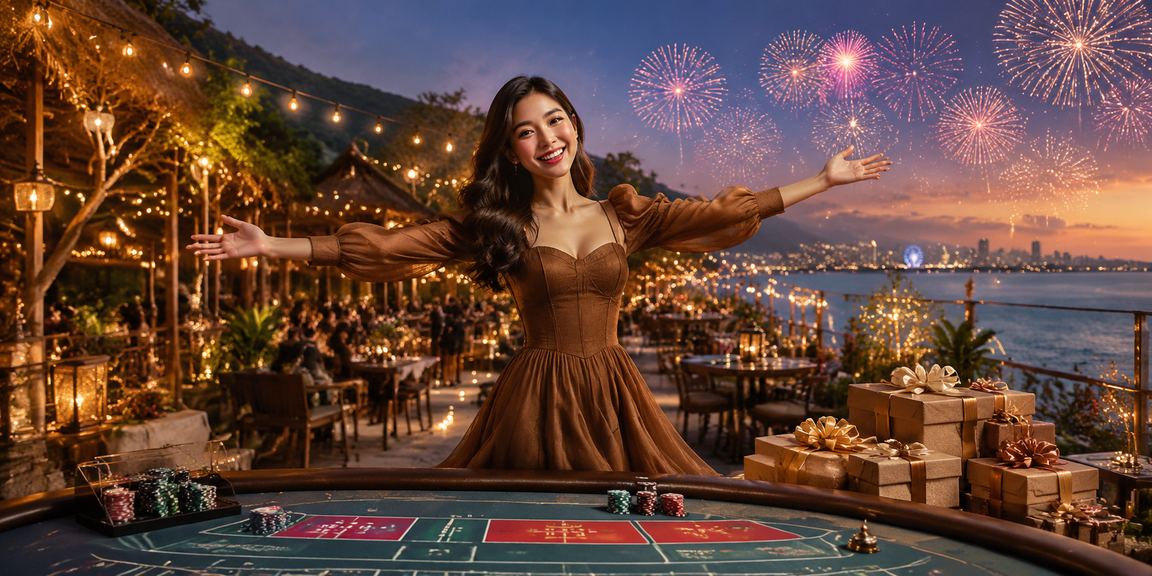 Ánh đèn casino về đêm tại Đà Nẵng – không khí Live Casino trên eve88